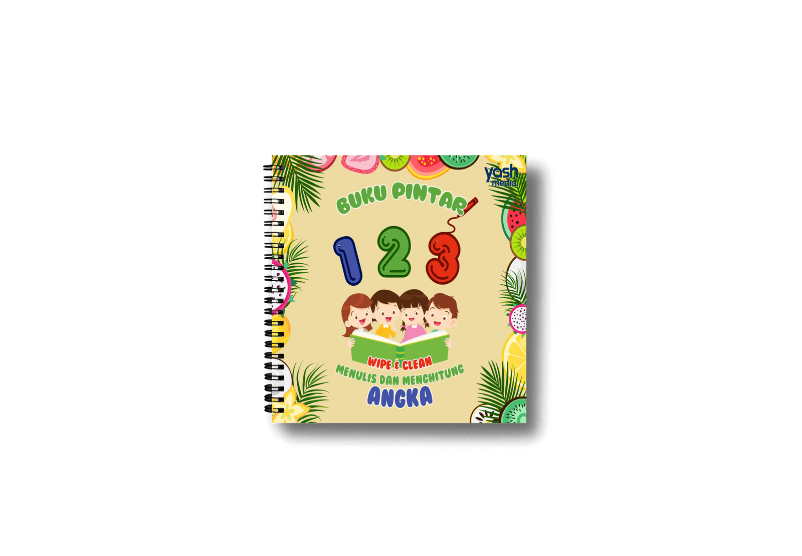 BUKU PINTAR WIPE & CLEAN MENULIS DAN MENGHITUNG: ANGKA – Tim Yash Media
