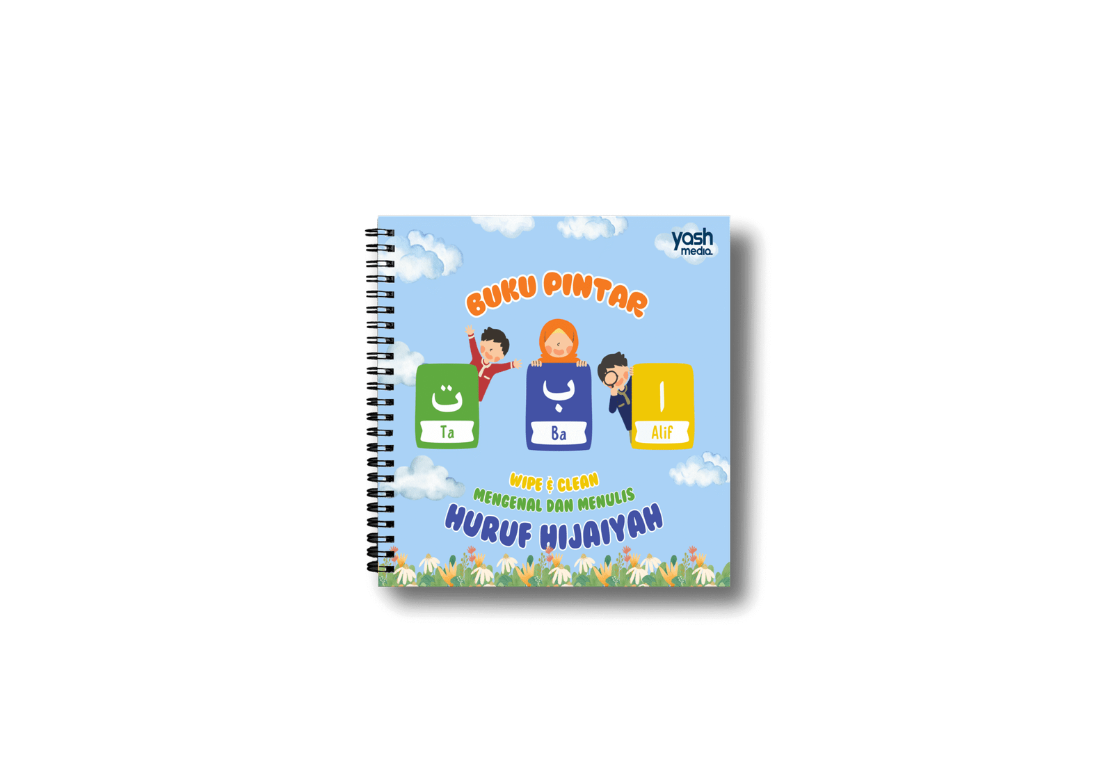 BUKU PINTAR WIPE & CLEAN MENGENAL DAN MENULIS: HURUF HIJAIYAH – Tim Yash Media